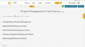 Project Management Crash Course | Resource Bank