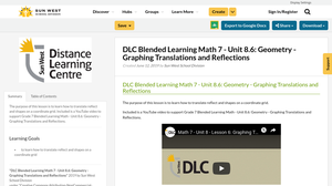 DLC Blended Learning Math 7 - Unit 8.6: Geometry - Graphing ...