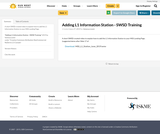 Adding L1 Information Station - SWSD Training Adding L1 Information Station - SWSD Training