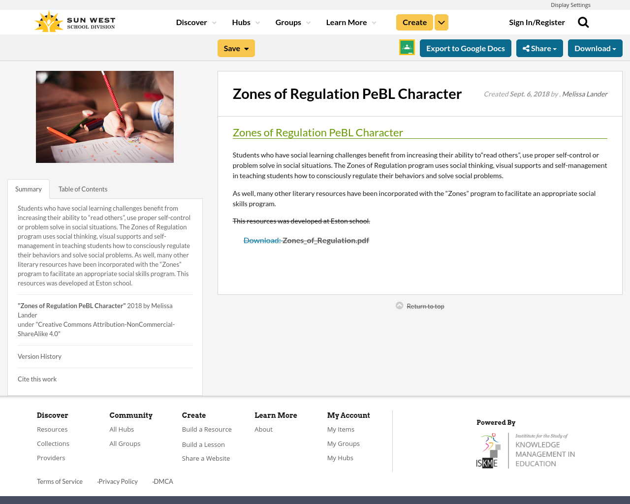 Zones Of Regulation PeBL Character Resource Bank zones-of-regulation-pebl-character-resource-bank