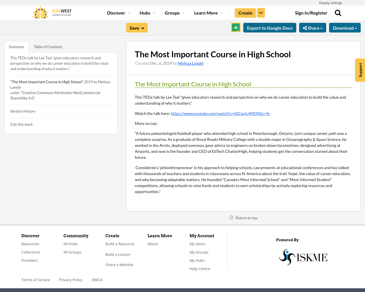 the-most-important-course-in-high-school-resource-bank