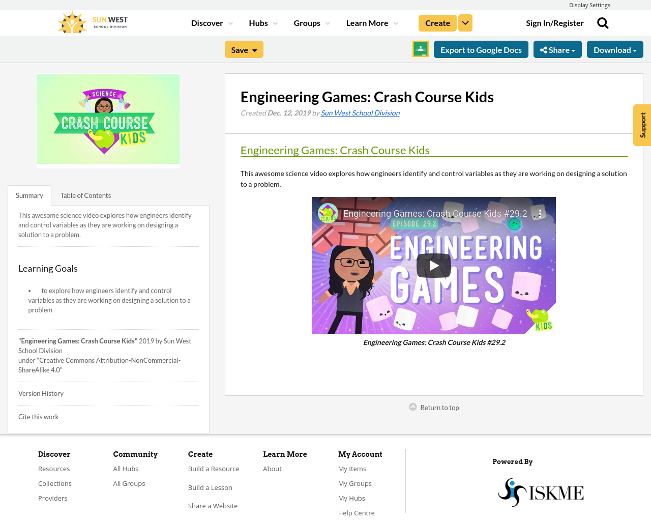 Engineering Games Crash Course Kids Resource Bank Engineering Games Crash Course Kids Resource Bank