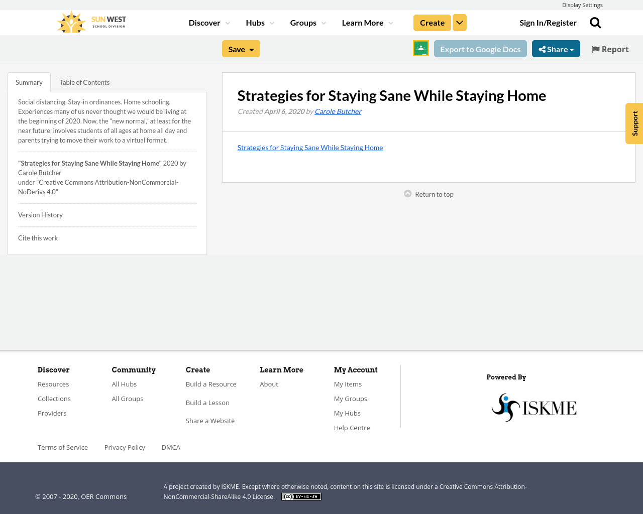 Strategies for Staying Sane While Staying Home | Resource Bank