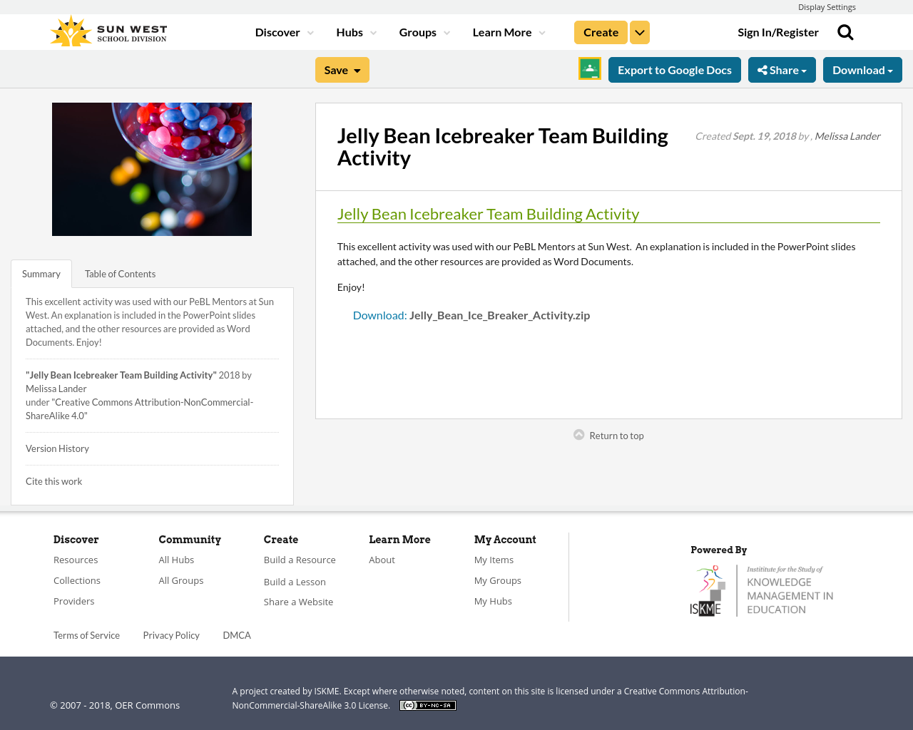 Jelly Bean Icebreaker Team Building Activity Resource Bank
